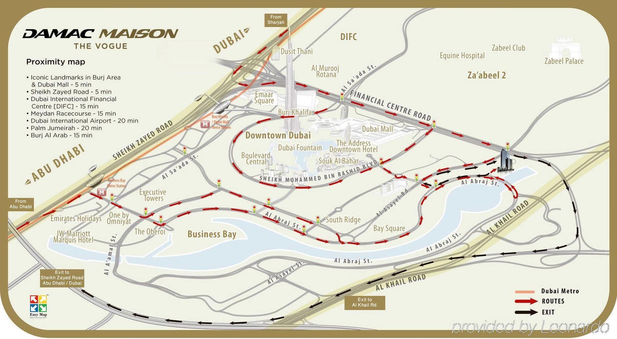 Damac Maison The Vogue Dubai Eksteriør bilde Circuit Magny Cours