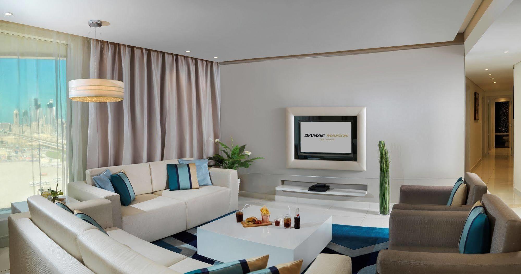 Damac Maison The Vogue Dubai Eksteriør bilde A living room
